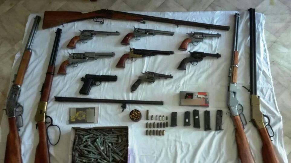 «Οπλοστάσιο» 47χρονου στα Γρεβενά εντοπίστηκε από την Ασφάλεια