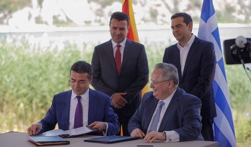 Αμερικανός επικεφαλής think tank χαρακτήρισε ιστορική τη συμφωνία εκχώρησης της Μακεδονίας