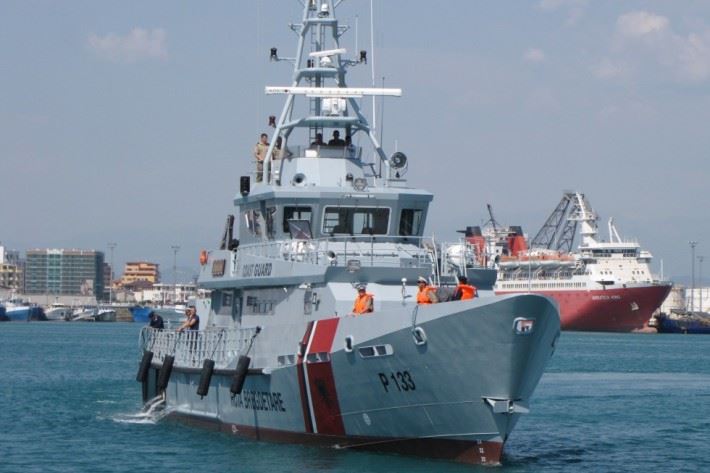 Στο Αιγαίο νέο σκάφος του αλβανικού Ναυτικού για την FRONTEX