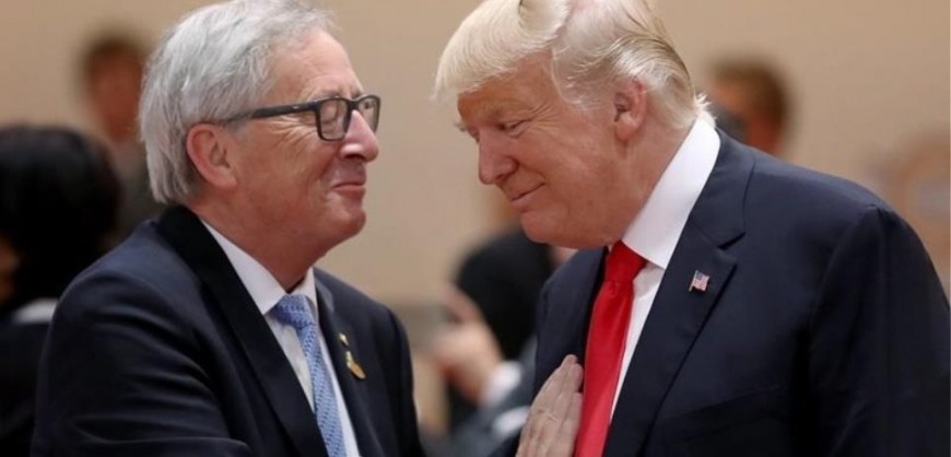 «Τα βρήκαν» Ντ.Τραμπ – Ζ.Κ.Γιούνκερ για το εμπόριο