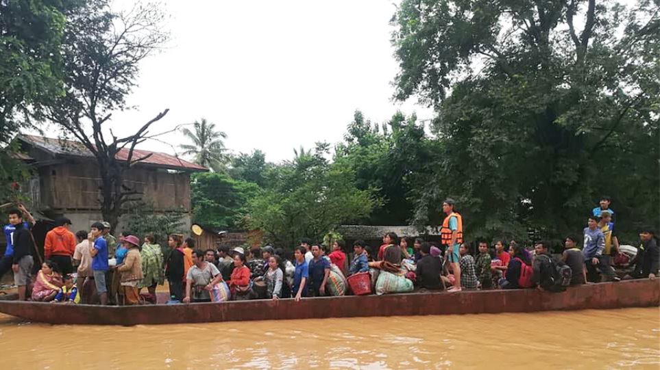 Δράμα στο Λάος: Στους 26 οι νεκροί και δεκάδες αγνοούμενοι μετά την κατάρρευση φράγματος
