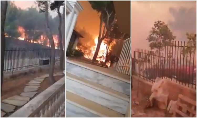 Ο άνθρωπος που τράβηξε το πιο σοκαριστικό βίντεο της πυρκαγιάς στο Μάτι αποκαλύπτει γιατί έμεινε πίσω