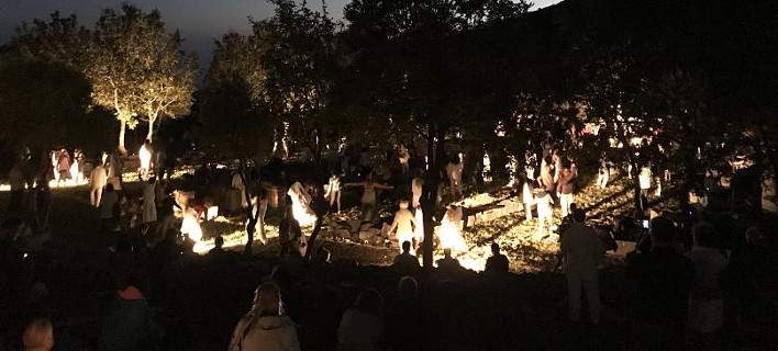 Ολονύχτια παράσταση στο ναό του Επικούριου Απόλλωνα- Πάνω από 800 άτομα με υπνόσακους