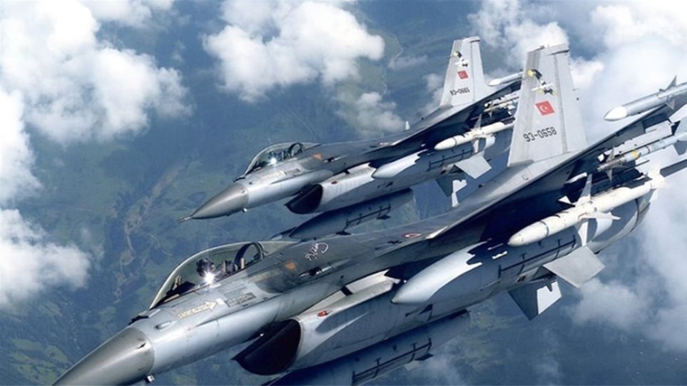 Τουρκικά αεροσκάφη παραβίασαν σήμερα 8 φορές τον ελληνικό εναέριο χώρο