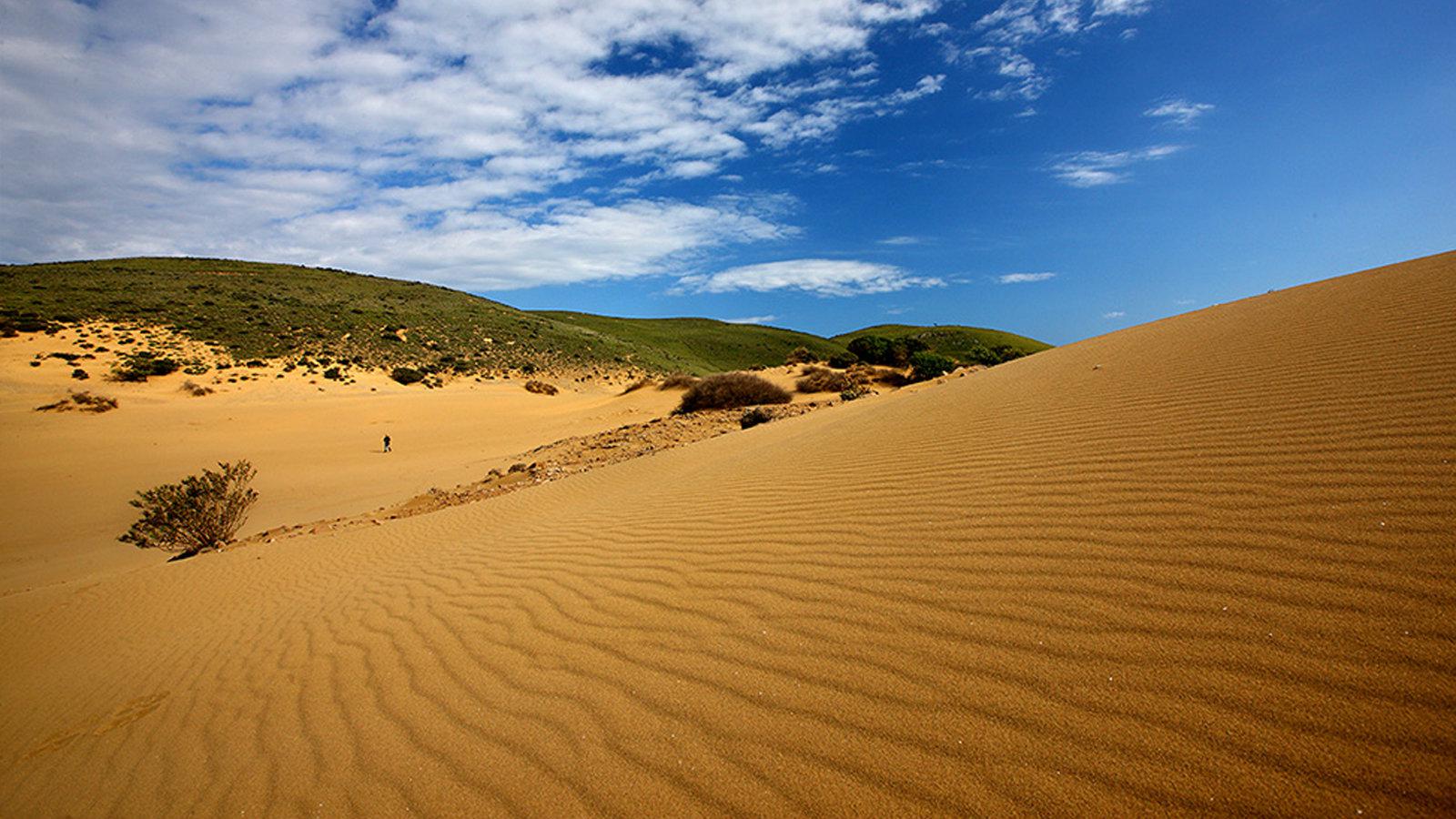 Η Σαχάρα της Ελλάδας βρίσκεται στη Λήμνο! Αμμόλοφοι και απόκοσμο τοπίο που θυμίζουν Αφρική (βίντεο)
