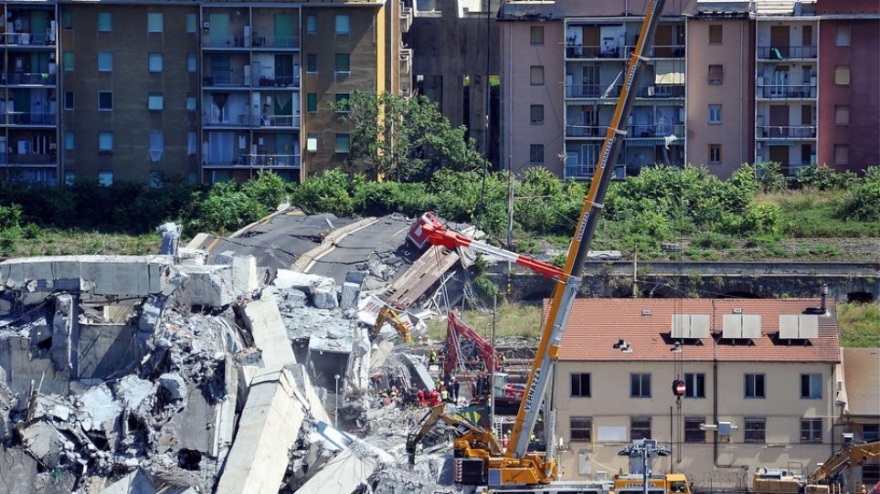 Αυξάνονται σε 43 τα θύματα από την τραγωδία στη Γένοβα – Η διαχειρίστρια εταιρία υπόσχεται νέα γέφυρα εντός οκτώ μηνών