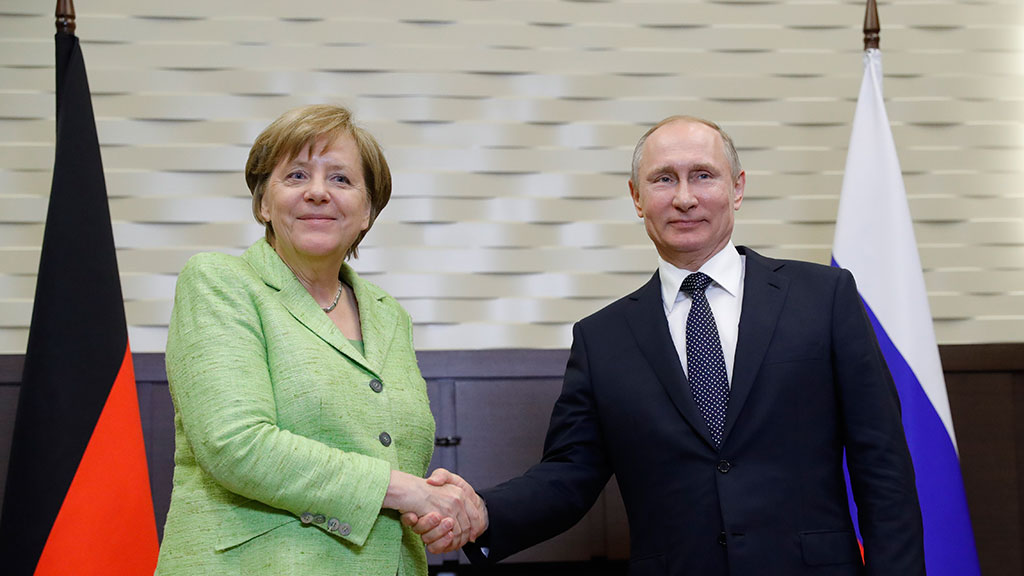 Κοινό μέτωπο Ρωσίας και Γερμανίας κατά των ΗΠΑ: «Θα αντιμετωπίσουμε μαζί κυρώσεις στον αγωγό Nord Stream 2»