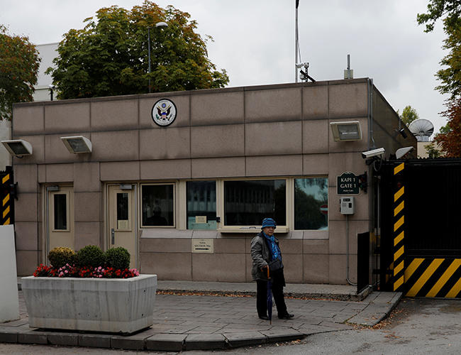 Υπό κράτηση ένα άτομο για τους πυροβολισμούς στην αμερικανική πρεσβεία στην Τουρκία