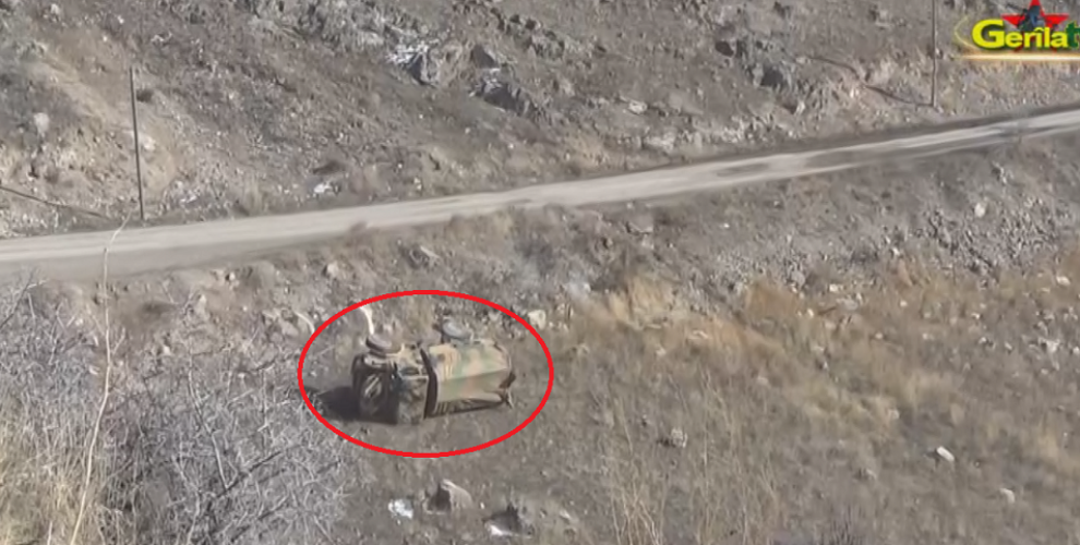 Βίντεο: Πυκνά πυρά Κούρδων ανταρτών κατά οχήματος του τουρκικού Στρατού