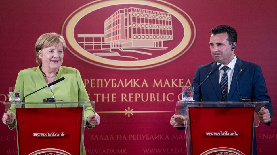 Μέρκελ σε Σκόπια: «Πάρτε όσα σας δίνει ο Τσίπρας και ελάτε σε ΕΕ και ΝΑΤΟ»