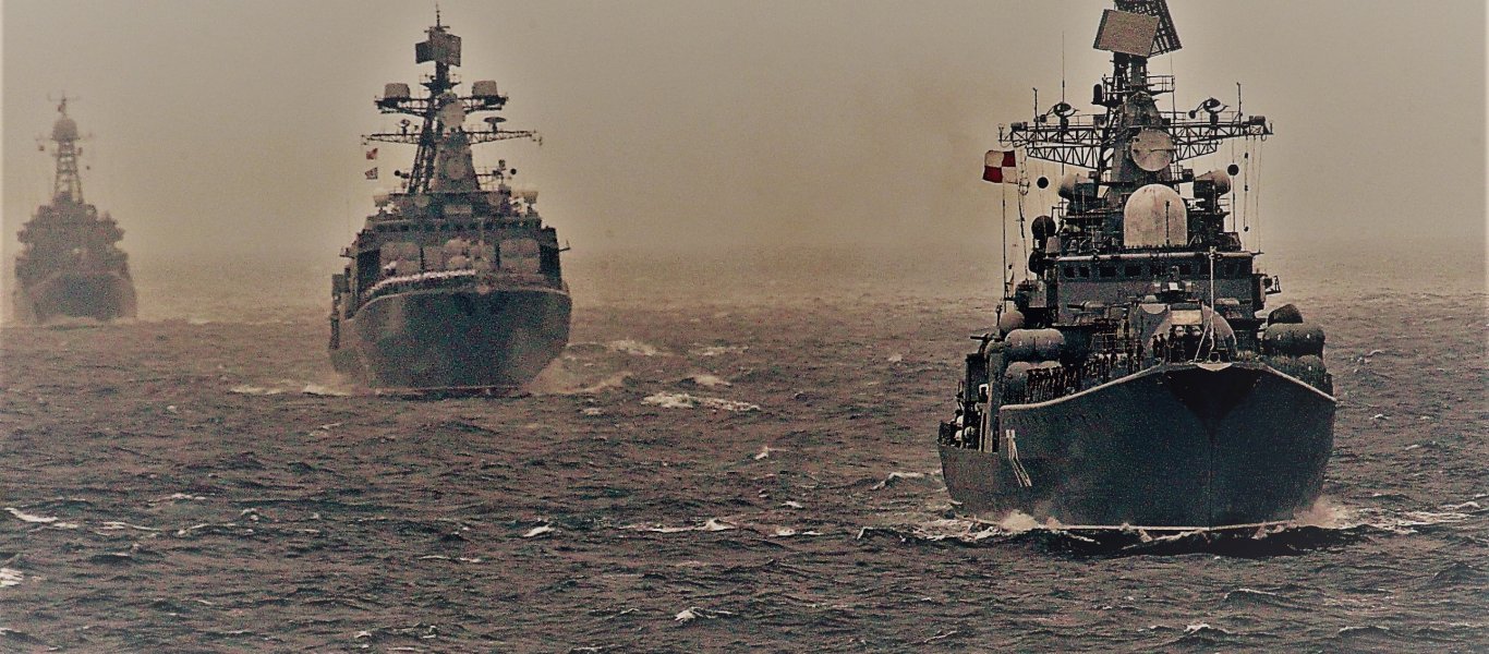 Επικίνδυνη κλιμάκωση στην Α.Μεσόγειο: Ρωσικά πολεμικά στοχοποίησαν την φρεγάτα ΕΛΛΗ (F450)!