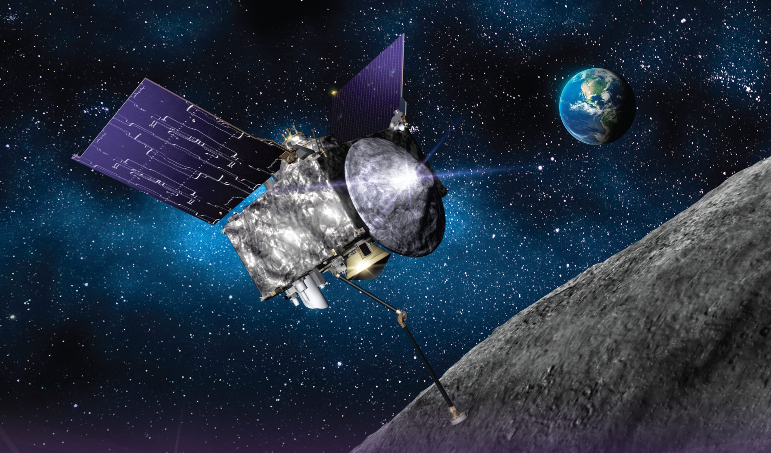 NASA: Έρευνες στον αστεροειδή Μπενού ξεκίνησε η συσκευή OSIRIS-REx