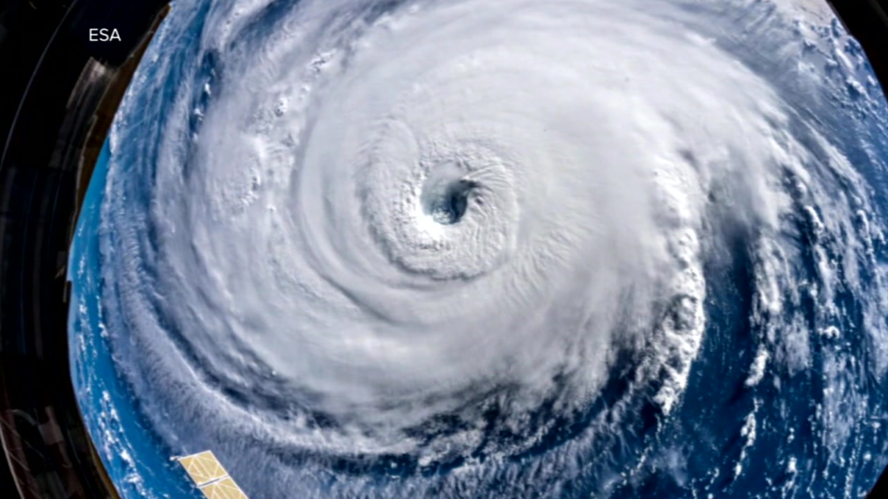 Το μάτι του κυκλώνα – Ο τυφώνας Φλόρενς από τον Διεθνή Διαστημικό Σταθμό (βίντεο)