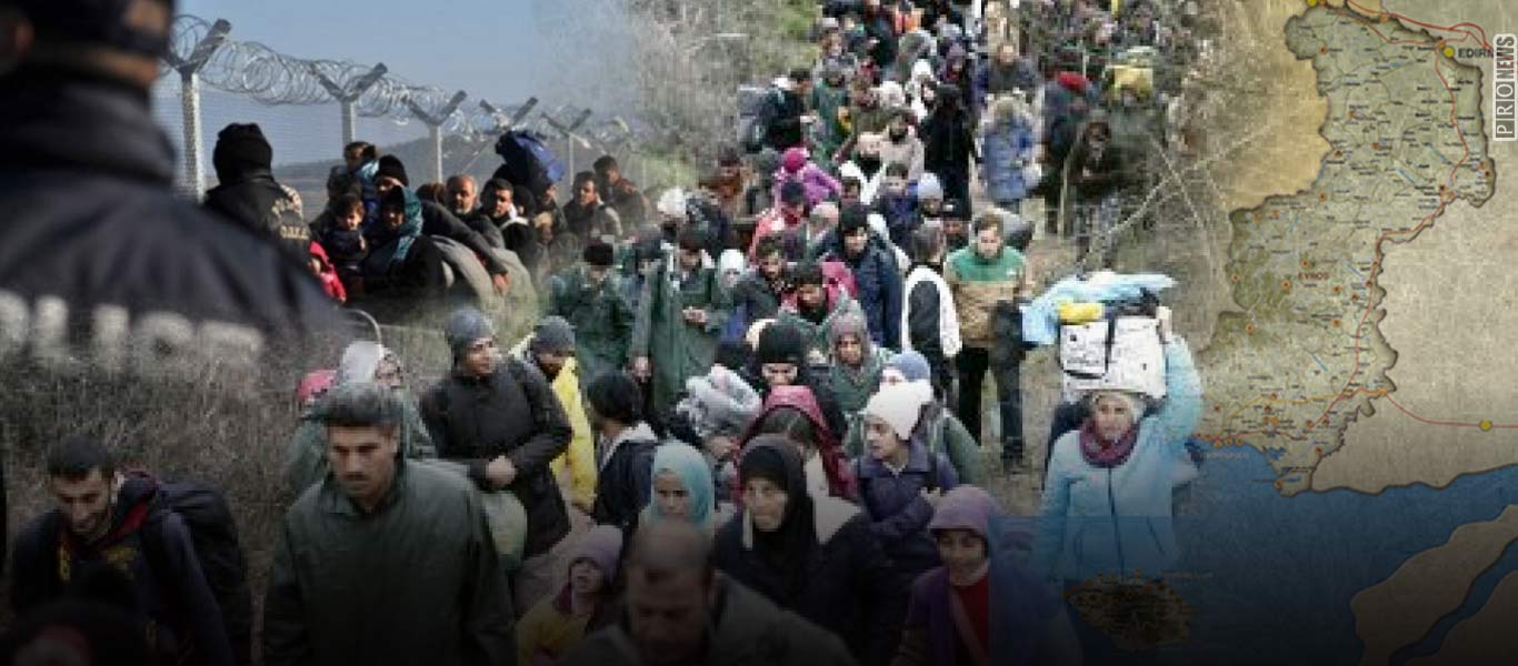 ΟΗΕ: 12.166 παράνομοι μετανάστες πέρασαν στην Ελλάδα από τον Έβρο από τις αρχές του χρόνου!