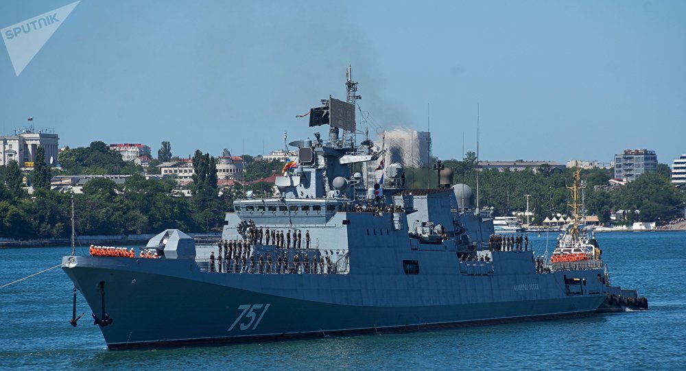 Στον Πόρο από σήμερα η φρεγάτα του ρωσικού Ναυτικού «Admiral Essen»