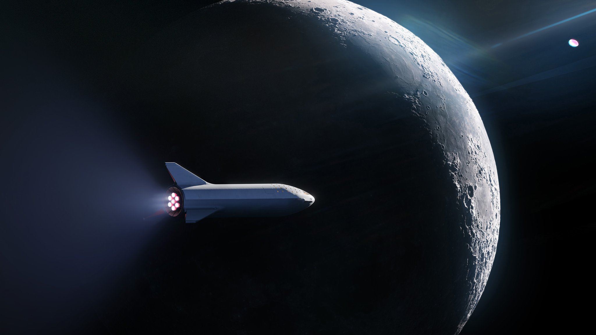 Η Space-X θα στείλει τον πρώτο τουρίστα σε τροχιά γύρω από τη Σελήνη!