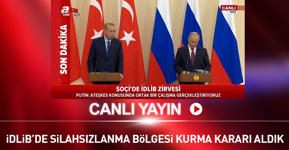 ΕΚΤΑΚΤΟ: Πούτιν και Ερντογάν συμφώνησαν για την κατάληψη και τον έλεγχο της  Ιντλίμπ