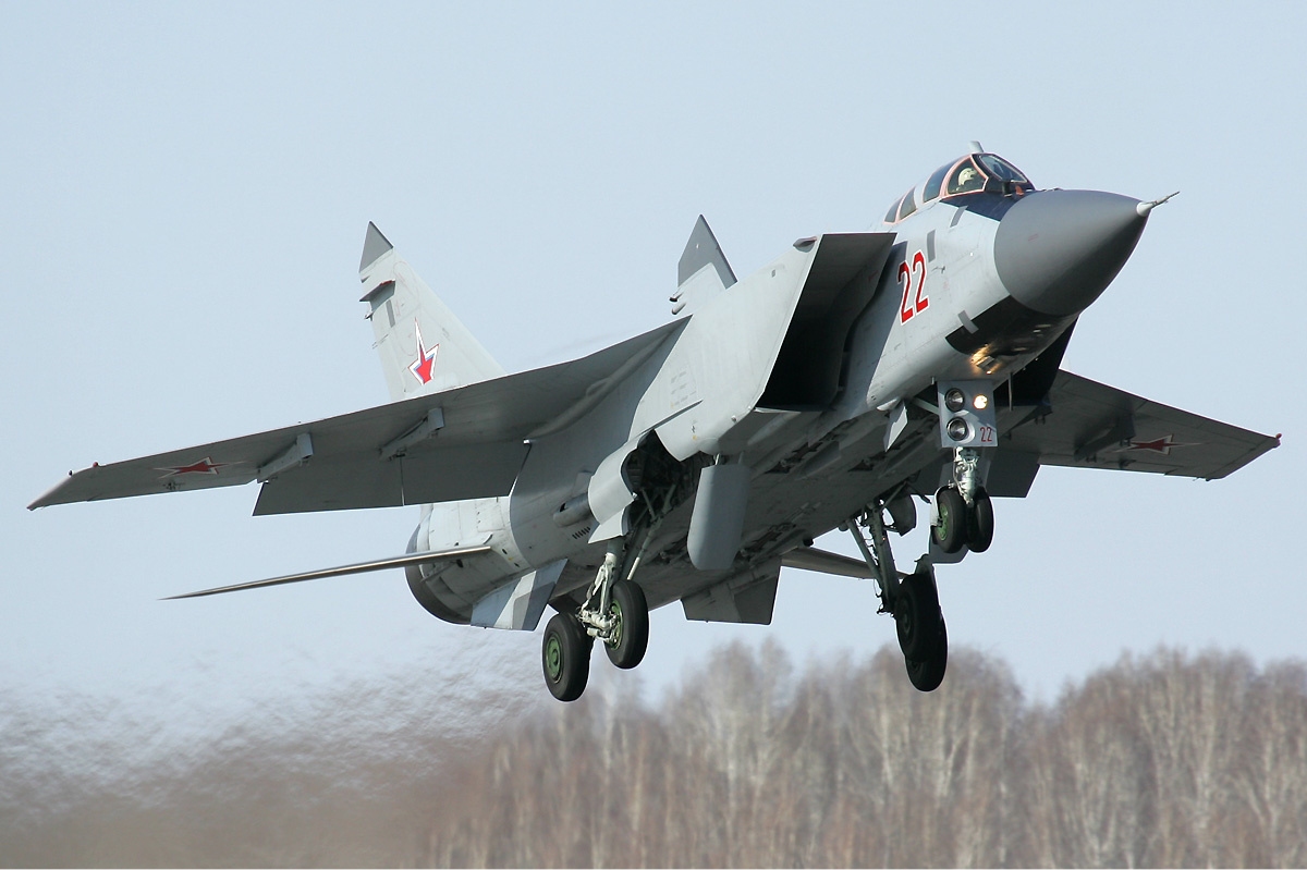Μαχητικό της ρωσικής Αεροπορίας MiG-31 συνετρίβη στην κεντρική Ρωσία