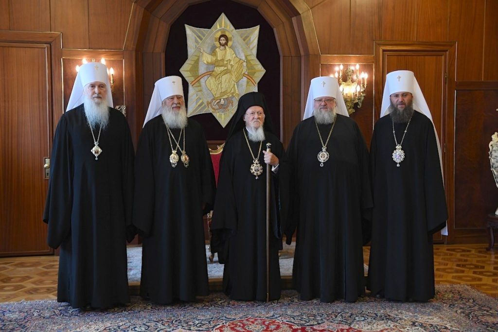 Η Ουκρανική Εκκλησία καλεί τον Βαρθολομαίο να μην επεμβαίνει στις εσωτερικές της υποθέσεις