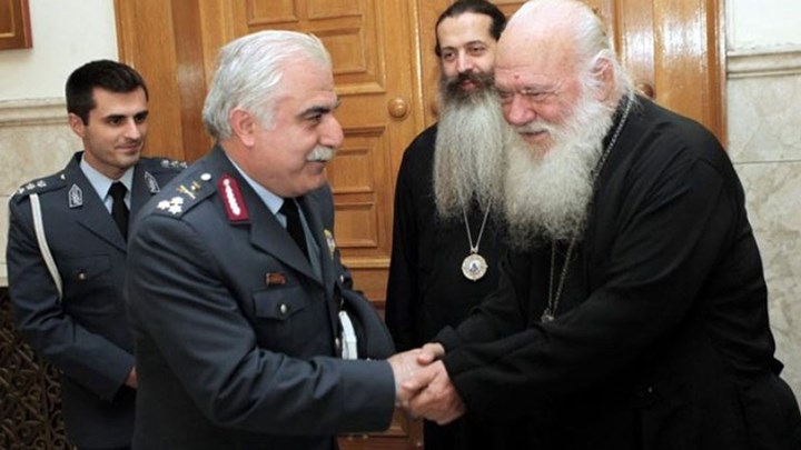 Ο νέος αρχηγός της ΕΛΑΣ επισκέφτηκε τον Αρχιεπίσκοπο Ιερώνυμο