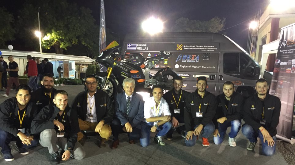 Το πρώτο ελληνικό αγωνιστικό Moto GP από φοιτητές του Πολυτεχνείου Κοζάνης – Τρέχει σε διεθνή διαγωνισμό
