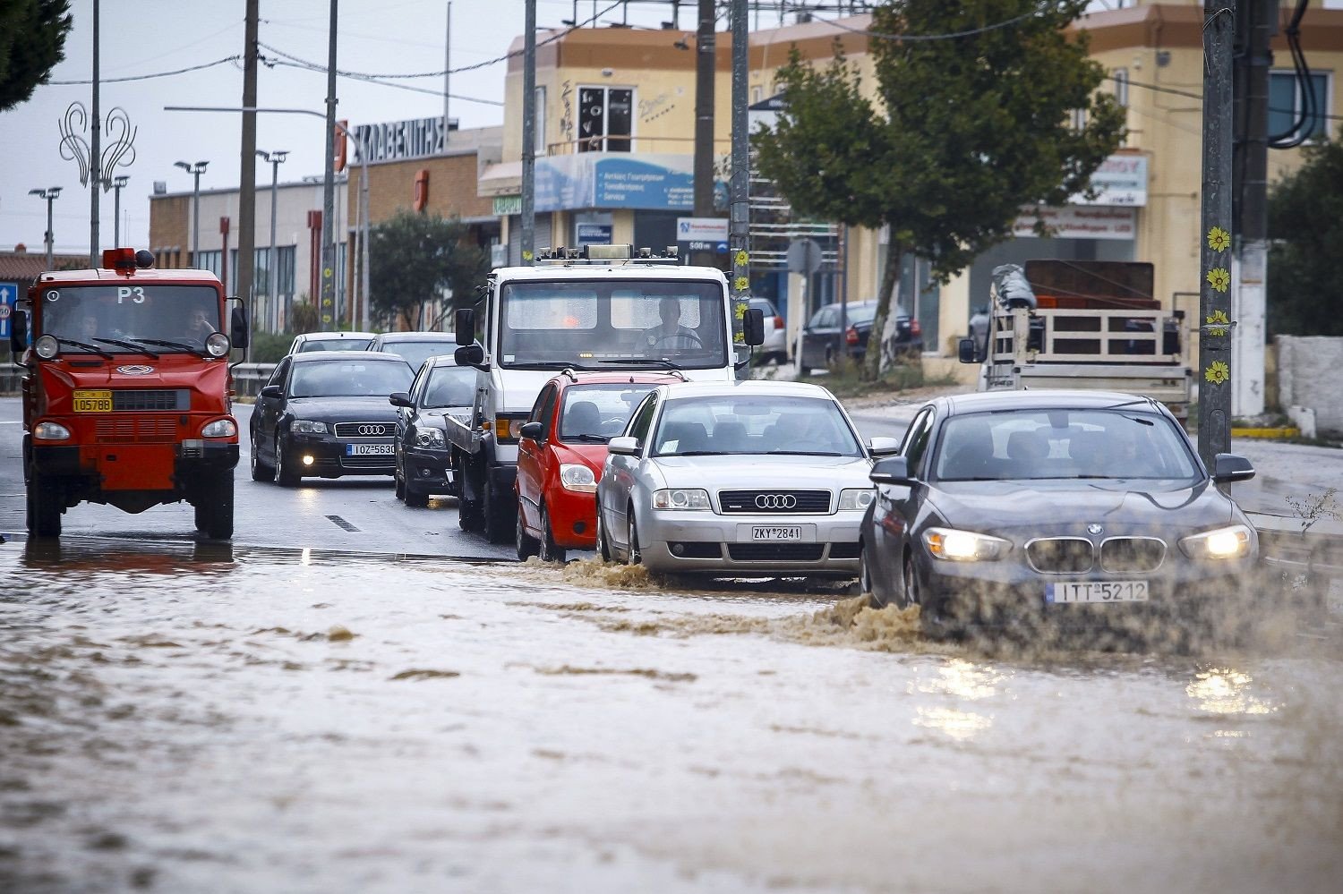 Κυκλώνας «Ζορμπάς»: Ποιοι δρόμοι είναι κλειστοί στην Αττική