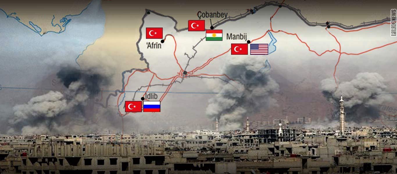 Ο τουρκικός Στρατός μπήκε στην Μανμπίτζ στην βόρειο Συρία