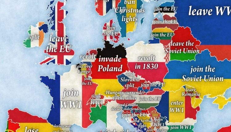 Ο χάρτης της Ευρώπης με τις απορίες που έχουν οι χρήστες του Google για την κάθε χώρα – Τι ρωτούν για την Ελλάδα (φώτο)