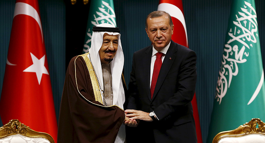 Στο τηλέφωνο Ερντογάν και βασιλιάς Σαλμάν της Σαουδικής Αραβίας για την υπόθεση Κασόγκι