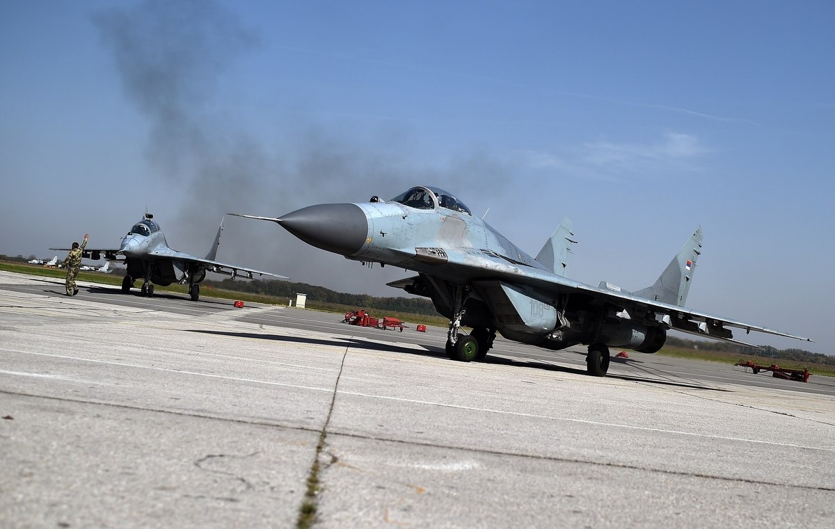 Τέσσερα επιπλέον MiG-29 θα παραλάβει η Αεροπορία της Σερβίας