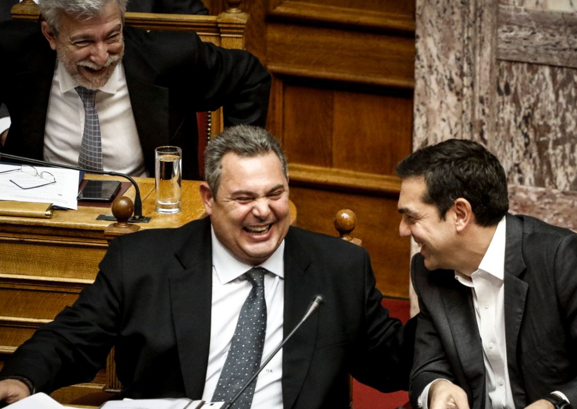 Πανηγυρική επιβεβαίωση pronews.gr: Α.Τσίπρας και Π.Καμμένος γευμάτισαν και προχωράνε μαζί μέχρι το… τέλος (φωτό)