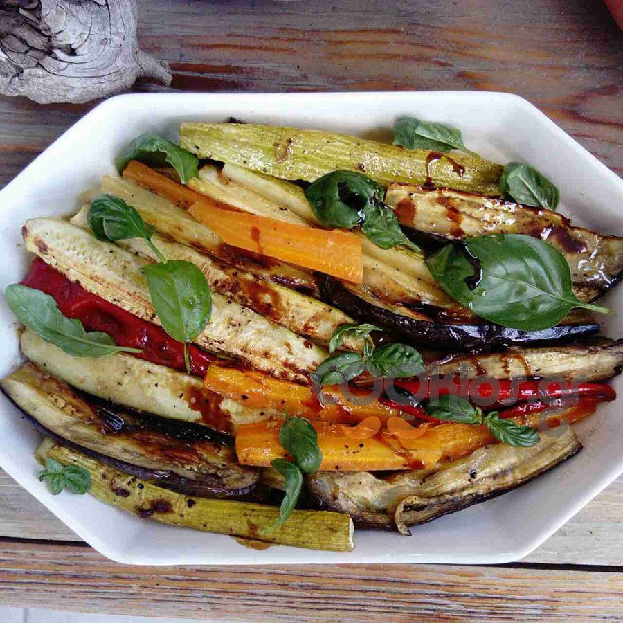 Η συνταγή της ημέρας: Λαχανικά στο γκριλ με βινεγκρέτ αντσούγιας