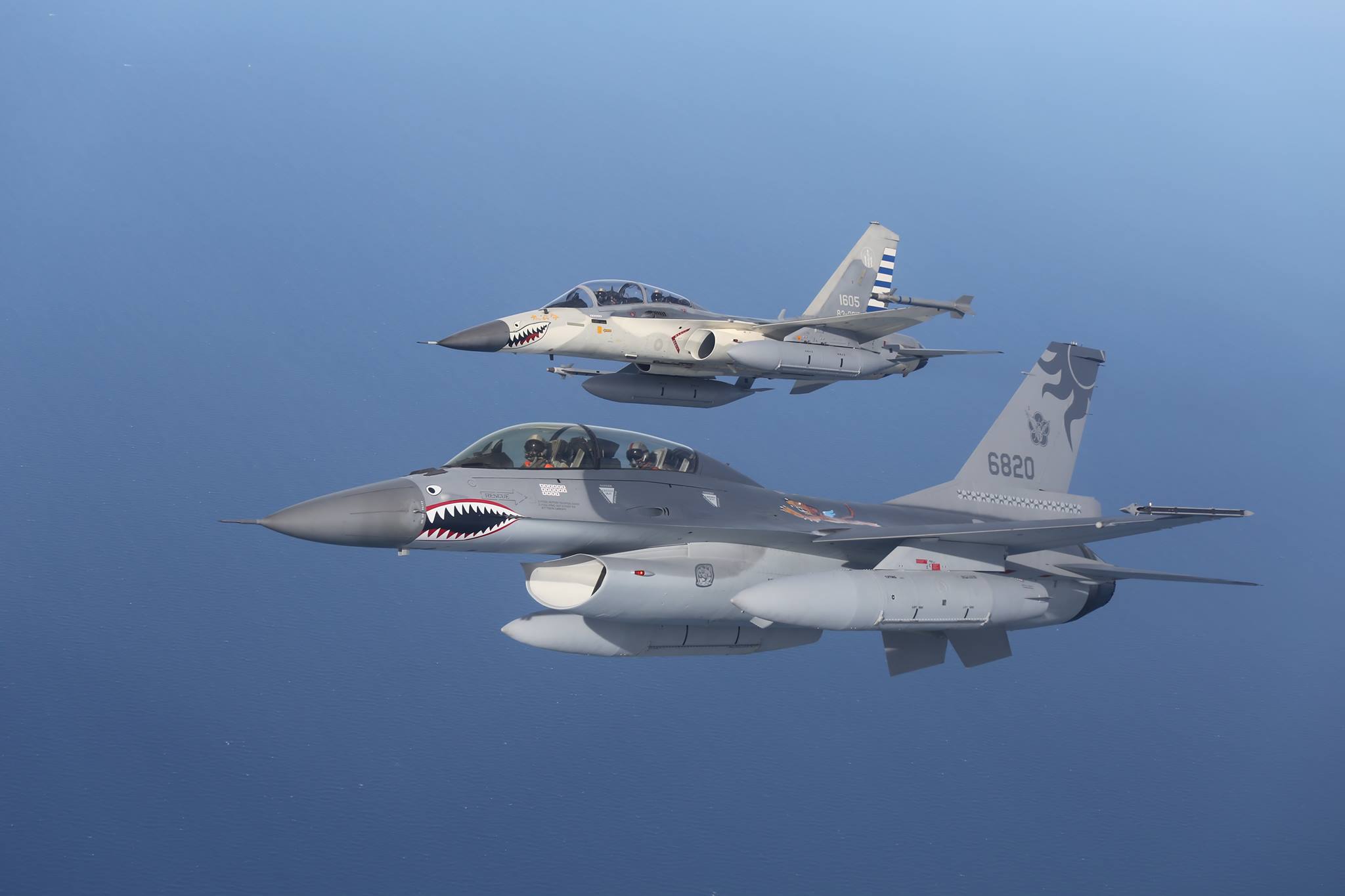 Η Ταιβάν παρέλαβε το πρώτο της αναβαθμισμένο F-16V
