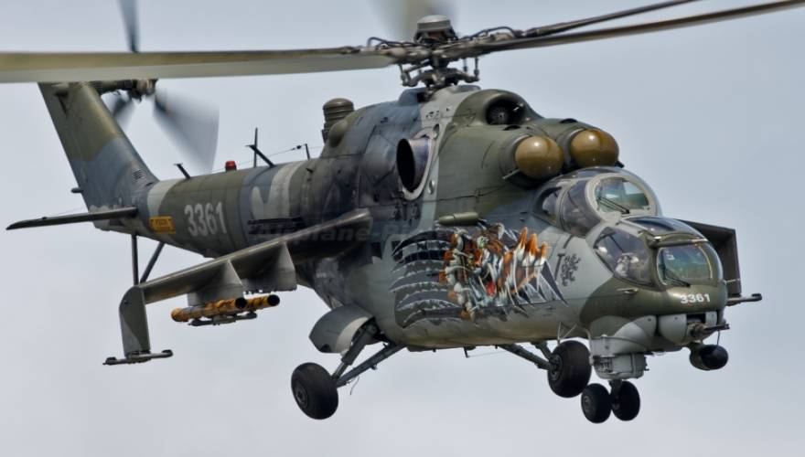 Καθηλωμένα στο έδαφος τα κυπριακά επιθετικά ελικόπτερα Mil Mi-35 λόγω των αμερικανικών κυρώσεων στην Rosoboronexport