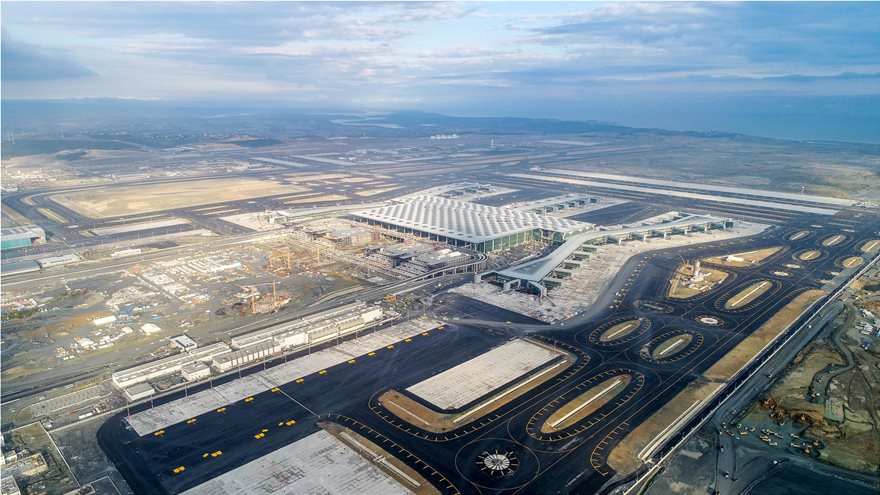 Ο Ερντογάν ετοιμάζεται για τη φιέστα των εγκαινίων του νέου αεροδρομίου στην Κωνσταντινούπολη