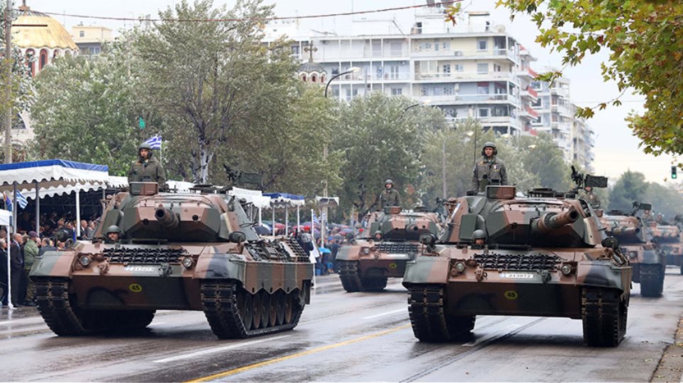 Στρατιωτική παρέλαση 28ης Οκτωβρίου: Μήνυμα στην Τουρκία από τα «σιδερένια τείχη» του Ελληνισμού