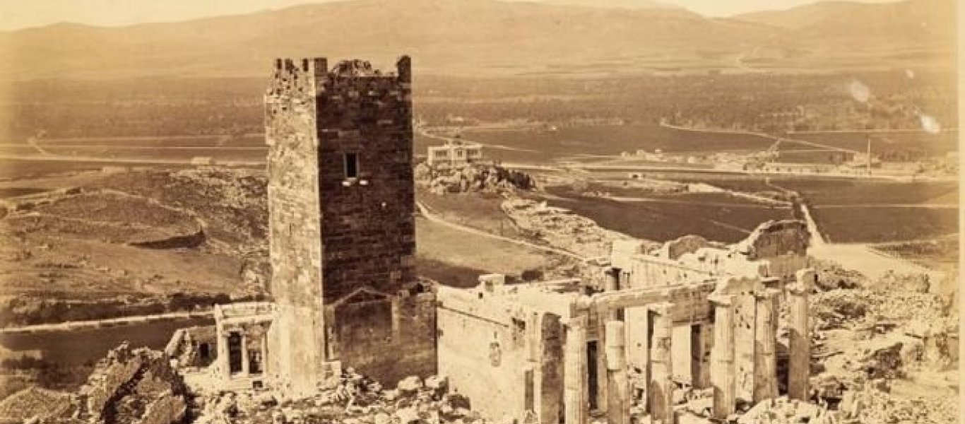 Ο «ξεχασμένος» Πύργος της Ακρόπολης που «έβλεπε» ολόκληρη την Αθήνα – Γιατί κατεδαφίστηκε; (φωτό)
