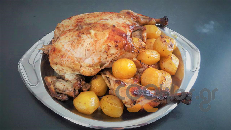 Η συνταγή της ημέρας: Κοτόπουλο ψητό σε μαρινάδα βαλσάμικου