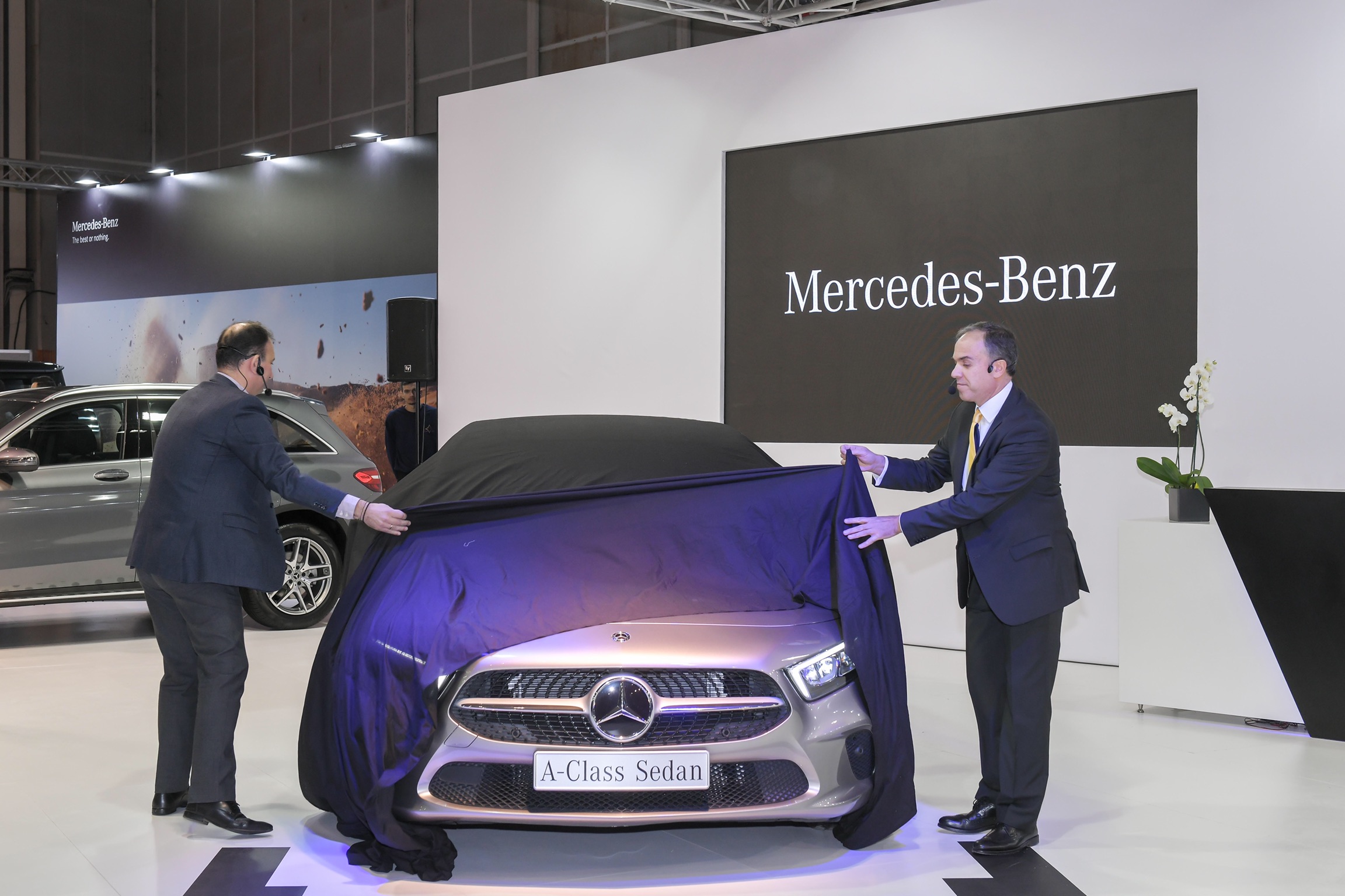 H Mercedes-Benz Ελλάς στην Αυτοκίνηση-ΕΚΟ 2018 αποκάλυψε την νέα Α-Class Sedan