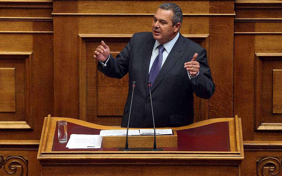 «Φωτιές» Π. Καμμένου στη Βουλή: «Να δημοσιοποιήσει ο Μητσοτάκης την απόφαση για κατάσχεση περιουσιακών στοιχείων της ΝΔ»
