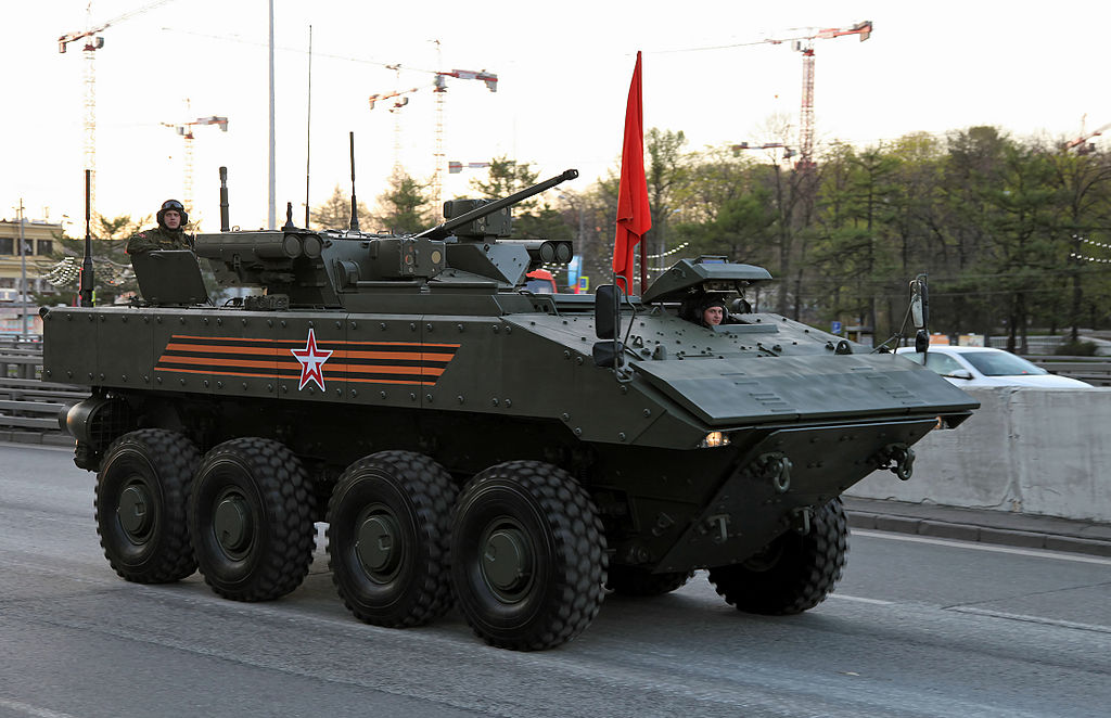 VPK-7829 Bumerang: Το τροχοφόρο ΤΟΜΑ του ρωσικού Στρατού