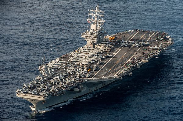 Ηχηρό αμερικανικό μήνυμα στην Κίνα: Το αεροπλανοφόρο USS Ronald Reagan στην Ταϊβαν πριν τις εκλογές