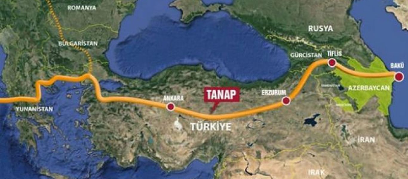 Διασυνδέθηκαν στον Έβρο οι αγωγοί  φυσικού αερίου TANAP και TAP