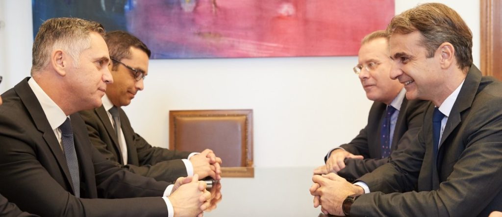 Ο Κ. Μητσοτάκης σε συνάντηση με τον Ν. Παπαδόπουλο συζήτησαν για τις τουρκικές προκλήσεις στην Κυπριακή ΑΟΖ (φωτο)