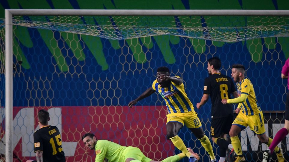 Απογοητευτική η ΑΕΚ – Ηττήθηκε με 2-1 στο Αγρίνιο από τον Παναιτωλικό