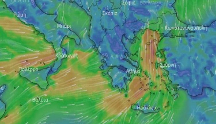 Δείτε live την επέλαση της «Πηνελόπης» – Από πού θα περάσει η κακοκαιρία (βίντεο)