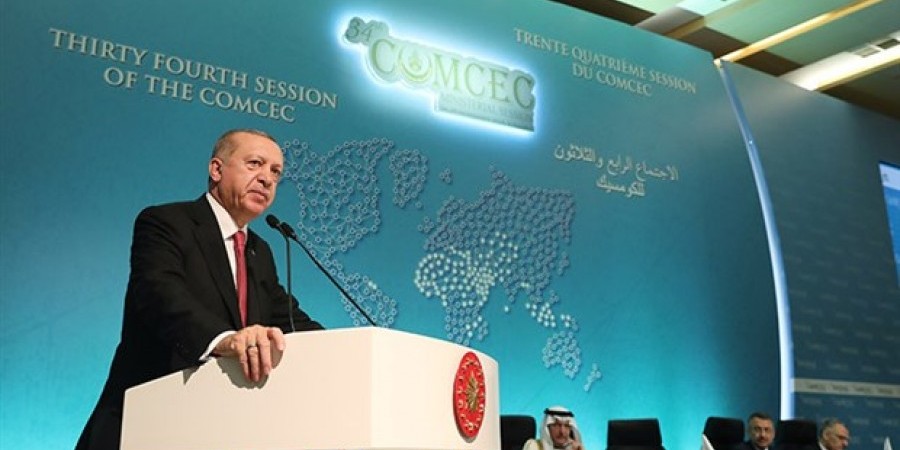 Ο Ερντογάν παρουσιάζεται ως ηγέτης των μουσουλμάνων: «Μην ξεγελιέστε από εκείνους που προσπαθούν να σας χωρίσουν»