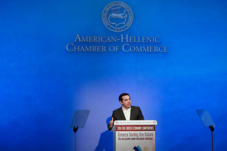 Η ομιλία του Αλέξη Τσίπρα στο ετήσιο Συνέδριο του Ελληνοαμερικανικού Επιμελητηρίου (βίντεο)