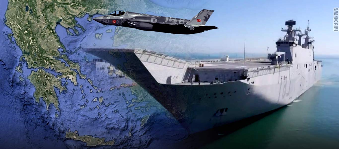 Ο Ερντογάν έδωσε εντολή για να παραδοθεί το TCG Anadolu στο τουρκικό Ναυτικό ένα χρόνο νωρίτερα