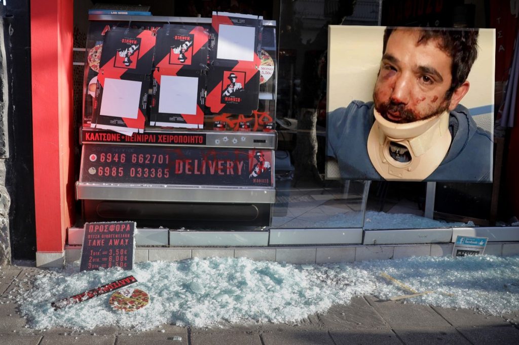 Εκδικάζεται σήμερα η μήνυση του διανομέα προς τον ιδιοκτήτη της πιτσαρίας μετά τον άγριο ξυλοδαρμό του εργαζόμενου